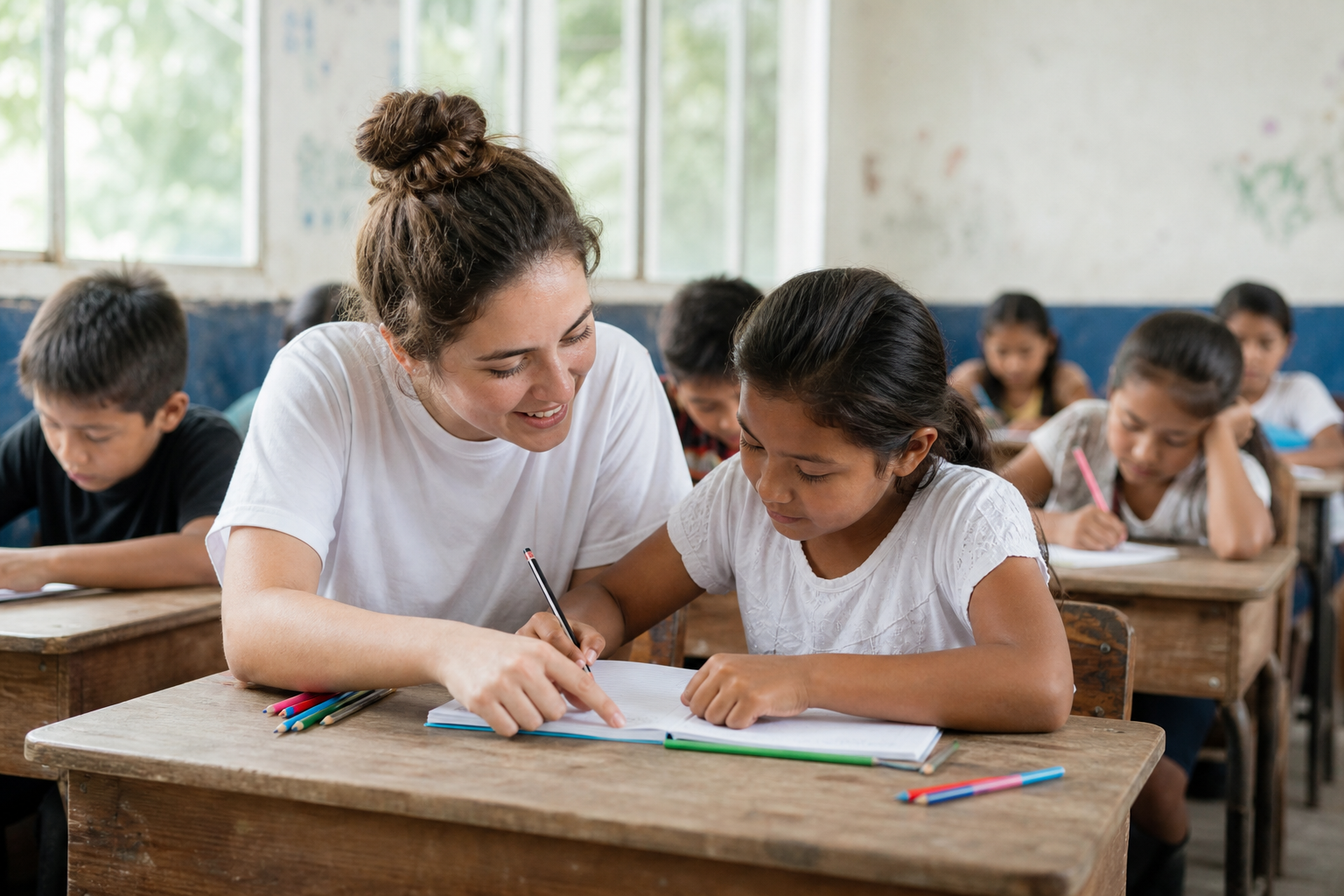 Por el avance escolar de nuestros niños